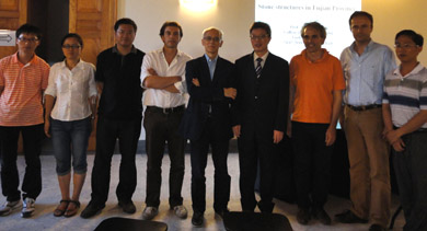 FOTO 2 - le delegazioni di Fuzhou e Cagliari, al centro i due presidi